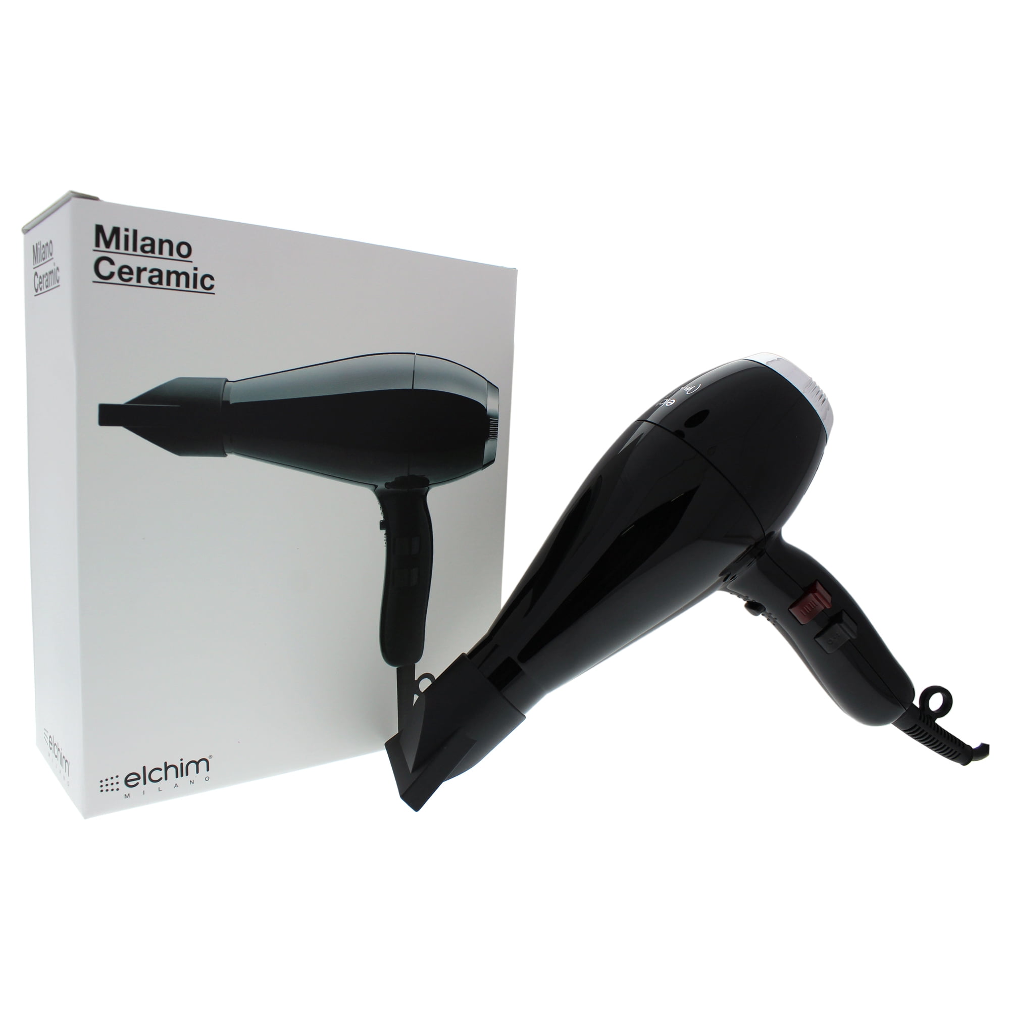Elchim 3900 Healthy Ionic Hair Dryer, Black and Gold - Walmart.com
