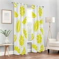 thumbnail image 7 of Coolnut Blackout Window Curtains for Bedroom 84" Lemon Slices Partition Room Dividers Window Treatment Thermal Insulated, 7 of 7