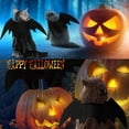 thumbnail image 4 of Alas de murciélago para gato y mascota para decoración de fiesta de Halloween, collar para cachorro, disfraz de murciélago, lindo vestido para cachorro y gato M, 4 of 5