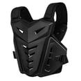 thumbnail image 2 of Chaleco protector genérico para motocicleta, con cintura ajustable y práctico. Negro, 2 of 9