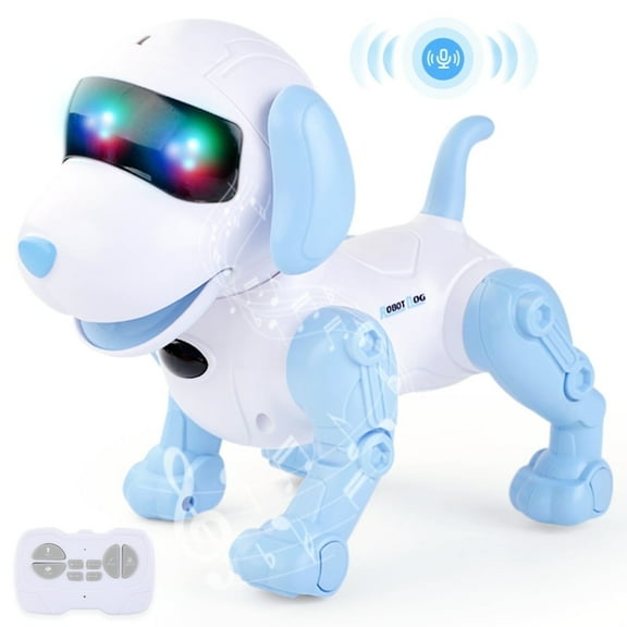 Tyethy Robot Dog RC Robot Toys for Kids, Programming Singing Dancing Remote Control Smart Robot for Boys Girls Ages 3 Birthday Christmas Gift