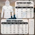 thumbnail image 2 of YUCOLEN Men's UPF 50+ Long Sleeve Active Hoodie Shirts Sun Protection Lightweight Quick Dry Sport Tops White L, 2 of 6