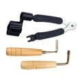thumbnail image 1 of lionlar Guitar Repair Maintenance Tool Kits, Wooden String Tuning Wrench, Multi-Function A, 1 of 9