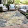 thumbnail image 4 of Dalyn Rugs Machine Washable Indoor/Outdoor Chantille Gold 9' x 12' Rug, 4 of 9