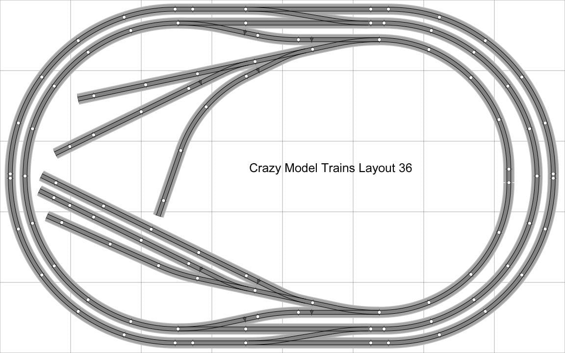 ho ez track layouts