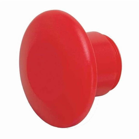 Siemens Mushroom Head,30mm,Red,Plastic 52RC3D2