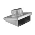 thumbnail image 5 of Stainless Steel Wall Hood Air Vent Grille Diffuser Duct Ventilation Cover Square Extractor Fan Vent Cover 100/125/150Mm, 5 of 9