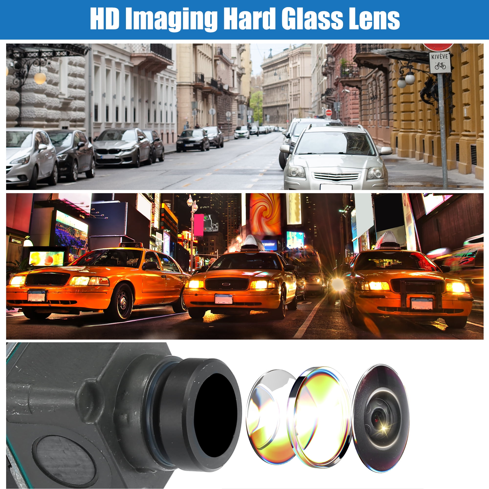 Unique Bargains Car Rear View Backup Camera Fit for Audi A4 Q7 for VW Atlas No.5Q0980546A