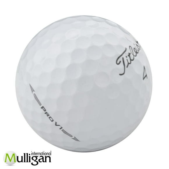 Mulligan - 48 balles de golf récupérées Titleist ProV1 générations antérieurs 5A, Blanc