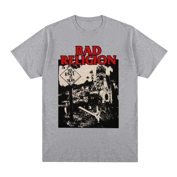 Camiseta Vintage para hombres y mujeres ropa de calle Harajuku con estampado gráfico de banda Punk Rock de algodón talla europea