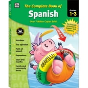 Thinking Kids The Complete Book of Spanish Workbook (416) Grade 1-3