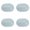 Light Blue, variant on 2-6PC Placemats Woven Braided Placemats Washable Non Heat Resistant Table Mats for Dining Table Durable Easy to Clean Place Mats for Kitchen Dining Room Home Decor