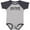 Baseball Heather and Navy, variant on Inktastic Massage Therapists Hands Rub Boys or Girls Baby Bodysuit