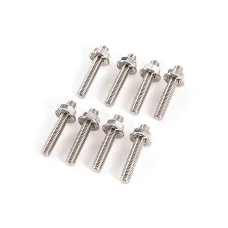 Stainless Steel Exhaust Manifold 8 Stud Kit Compatible with Ford F-150 F-250 F-350 4.6L 5.4L
