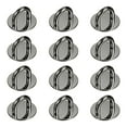 thumbnail image 1 of Gancho de Teléfono de Metal Uxcell 0.7", 12Pcs Anillo Adhesivo para Teléfonos Inteligentes, Accesorios de Funda de Tableta, Negro, 1 of 6