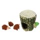 thumbnail image 5 of Juguete de peluche Ticfox para perros tipo erizo rompecabezas interactivo con chirrido, 5 of 13