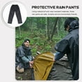 thumbnail image 2 of Pantalon Imperméable pour Adulte Pantalon de Pluie Protecteur Pantalon de Pluie de Plein Air pour la Randonnée, 2 of 9