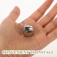thumbnail image 4 of MOVTOTOP 2Pcs Push Button Replacement Lighted in Silver for Outdoor Installation, 4 of 7