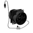 thumbnail image 4 of Wall Exhaust Fan Free Energy Ventilation Fan for Window Kitchen Laundry Room Dual Fan, 4 of 8