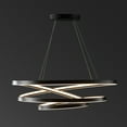 thumbnail image 2 of Safavieh  Couture Brianne Infinity Chandelier Black 45 IN W x 20 IN D x 12-60 IN H, 2 of 5