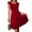 01 Red, variant on Fewfanhot Athletic Dress for Women Cocktail Party Formal Dress Cap Sleeve A Line Fall Winter Vintage Rockabilly Dresses Prom Gown