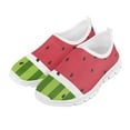 thumbnail image 2 of Psesaysky Watermelon Printed Casual Shoes for Kid Girls Breathable Comfortable Loafers for Spring Summer Size 11-15, 2 of 7