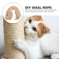 SWETRACE Khaki Sisal Rope Multi-Function Cat Scratcher Replacement DIY ...