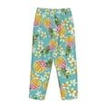 thumbnail image 5 of Goofa Cute Pineapples Printed Soft Pajama Pants for Women, Wide Leg Comfy Casual Lounge Yoga Pants-Small, 5 of 9