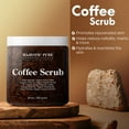 Majestic Pure Arabica Coffee Scrub All Natural Body Scrub for Skin