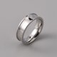 thumbnail image 1 of 201 Stainless Steel Grooved Finger Ring Settings Ring Core Blank for Inlay Ring Jewelry Making Stainless Steel Color Inner Diameter: 18mm, 1 of 2