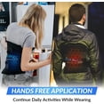 thumbnail image 2 of Coldest Ice Pack for Back Pain Relief - All Body Multipurpose Ice Pack for Lower Back Pain, Swelling, Bruises, Surgery, Cramps - Hot & Cold Therapy Large Ice Pack - Reusable & Adjustable Gel Ice Pack, 2 of 7