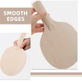 thumbnail image 4 of MRLESS 6-Pack Sports Table Tennis Paddles Blank Wooden Rackets for DIY Projects Unpainted with Grips for Crafting and Table Tennis Games, 4 of 9