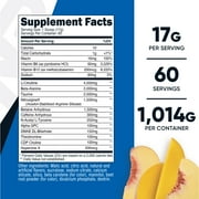 Nutricost Pre-X Xtreme PreWorkout Powder Complex, Peach Mango, 60 Servings, Vegetarian, Non-GMO and Gluten Free