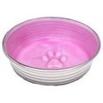thumbnail image 1 of Loving Pets - Cuenco De Agua Para Comida Para Perros Le Bol, Cuenco De Cerámica Esmaltado, Sin Punta, Cuenco Para Mascotas De Acero Inoxidable, Antideslizante, A Prueba De Derrames (Rosa Pequeña), 1 of 2