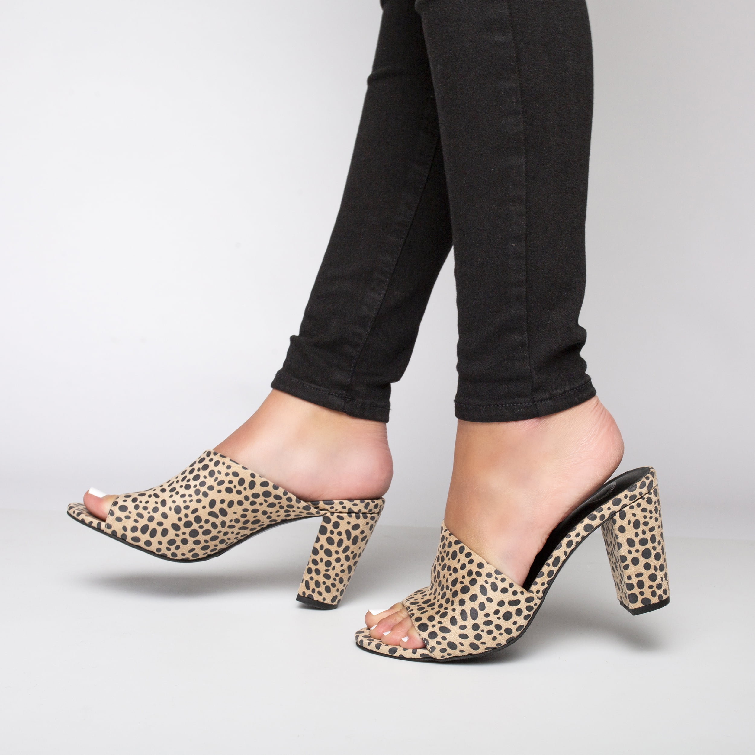 Journee Womens Allea D'Orsay Block Heel Sandals, Widths Available