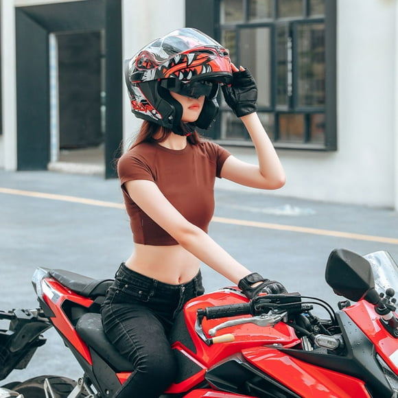 1 * casco de motocicleta 1 * visera solar