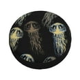 thumbnail image 3 of Easygdp Jellyfish Automobile Tire Dust Cover, 14-17in Spare Tire Cover Universal Fit for Trailer, Car, Truck, SUV, Jeep - 17 inch, 3 of 9
