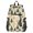Vintage Christmas Trees, variant on JIALIOU 14" Laptop Backpack Waterproof Airline Approved Stylish Casual Daypack for Travel Business College Work, Vibrant Color Mushrooms