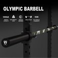7ft Olympic Barbell 45LB Bench Press Weight Bar for Home Gym Strength