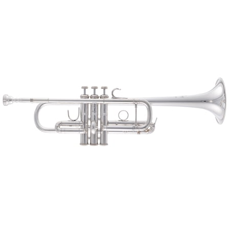 Bach Stradivarius Trumpet in C, Silver Plate C190SL229X