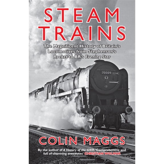 Pre-Owned Steam Trains : The Magnificent History of Britain's Locomotives from Stephenson's Rocket to BR's Evening Star (Paperback)