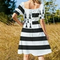 thumbnail image 5 of Flag of Brittany Drapeau Breton Gwenn-ha-du Ermine black and White HD HIGH QUALITY STORE Dress Party dresses Dress woman, 5 of 7