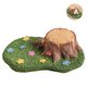 thumbnail image 5 of Decoración De Tocón De Árbol De Pastizales En Miniatura, Adornos De Resina Impermeables Para Decoración De Jardín, Manualidades Diy Para Decoración Del Hogar, Regalo De Cumpleaños Monstrate HA016909-00, 5 of 7