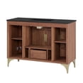 thumbnail image 4 of Modway Daylight 48" Solid Mango Wood Bathroom Vanity in Black/Walnut, 4 of 7