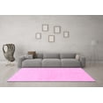 thumbnail image 3 of Ahgly Company Indoor Rectangle Solid Pink Modern Area Rugs, 2' x 3', 3 of 4