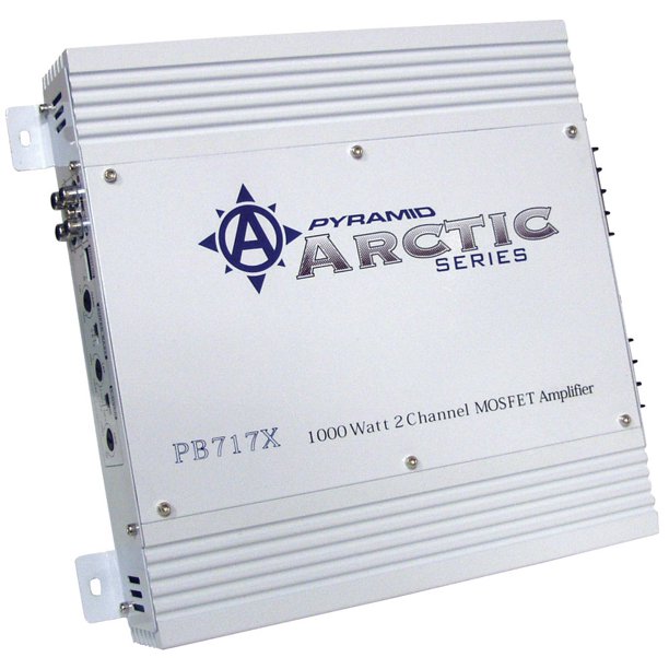 Pyramid PB717X 1,000Watt 2Channel Bridgeable Amplifier
