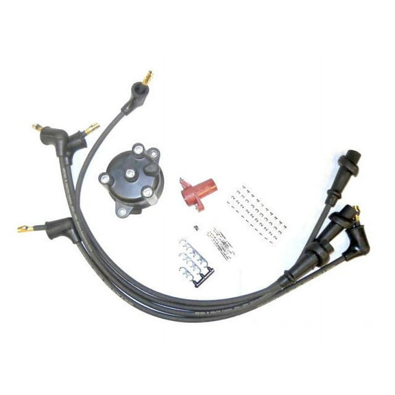 Ignition Tune-Up Kit - Compatible with 1989 - 1997 Geo Metro Base 1.0L 3-Cylinder 1990 1991 1992 1993 1994 1995 1996