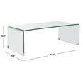 thumbnail image 4 of SAFAVIEH Willow Coffee Table Clear, 4 of 5