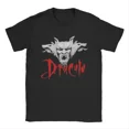 thumbnail image 2 of Camisetas de verano de Drácula y Bram Stoker para hombre, ropa de algodón, camisetas vintage de manga corta y cuello redondo, idea de regalo, 2 of 5