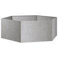 thumbnail image 4 of vidaXL Planter Rusty 54.3"x47.2"x17.7" Corten Steel, 4 of 10